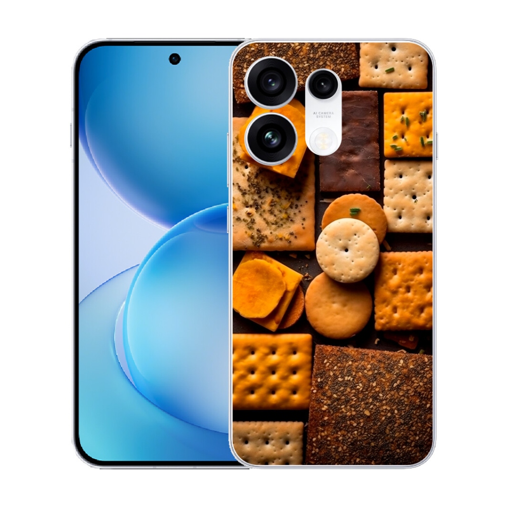 Gélový kryt mmCase na Oppo Reno 16 Pro 5G - sušienky