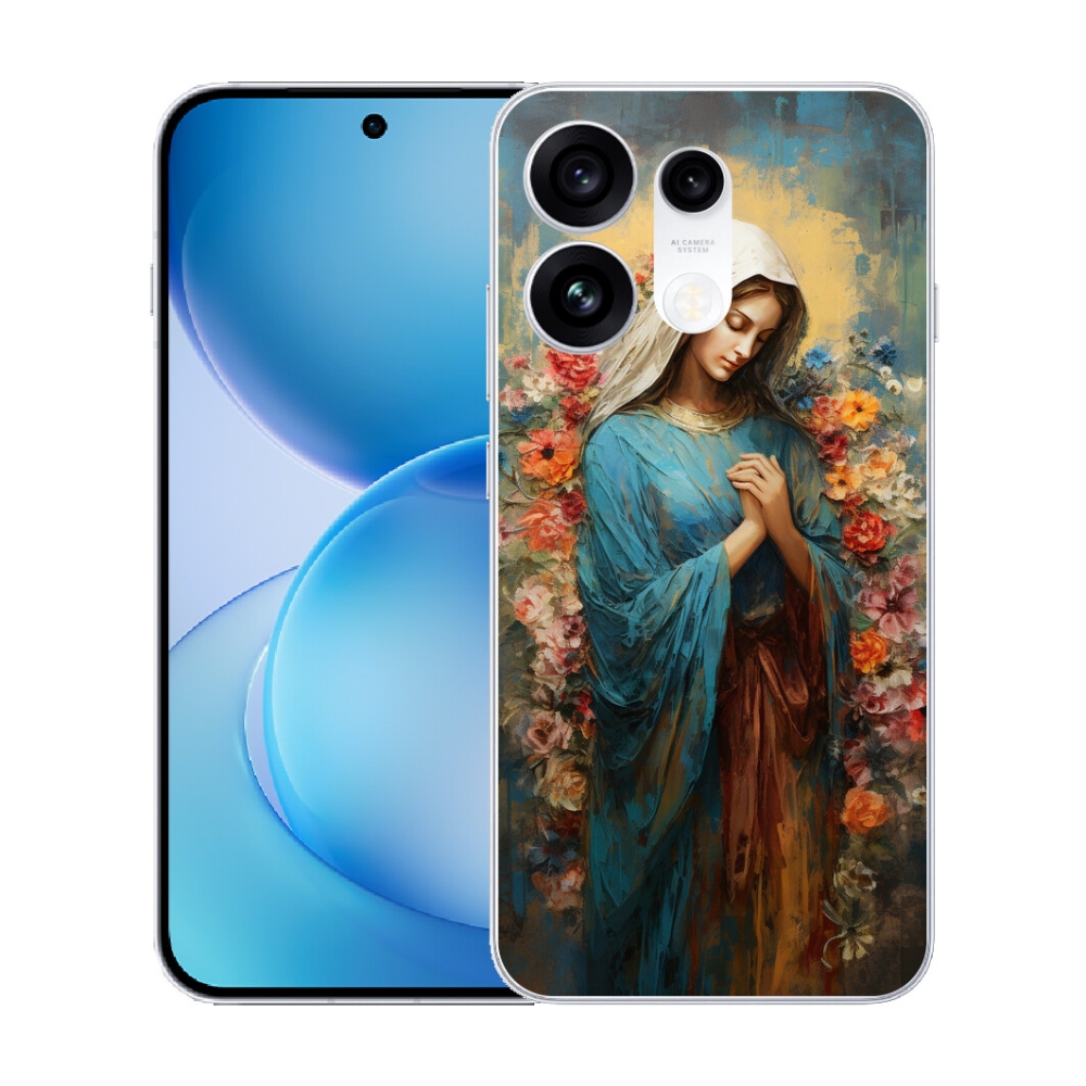 Gélový kryt mmCase na Oppo Reno 16 Pro 5G - svätá žena