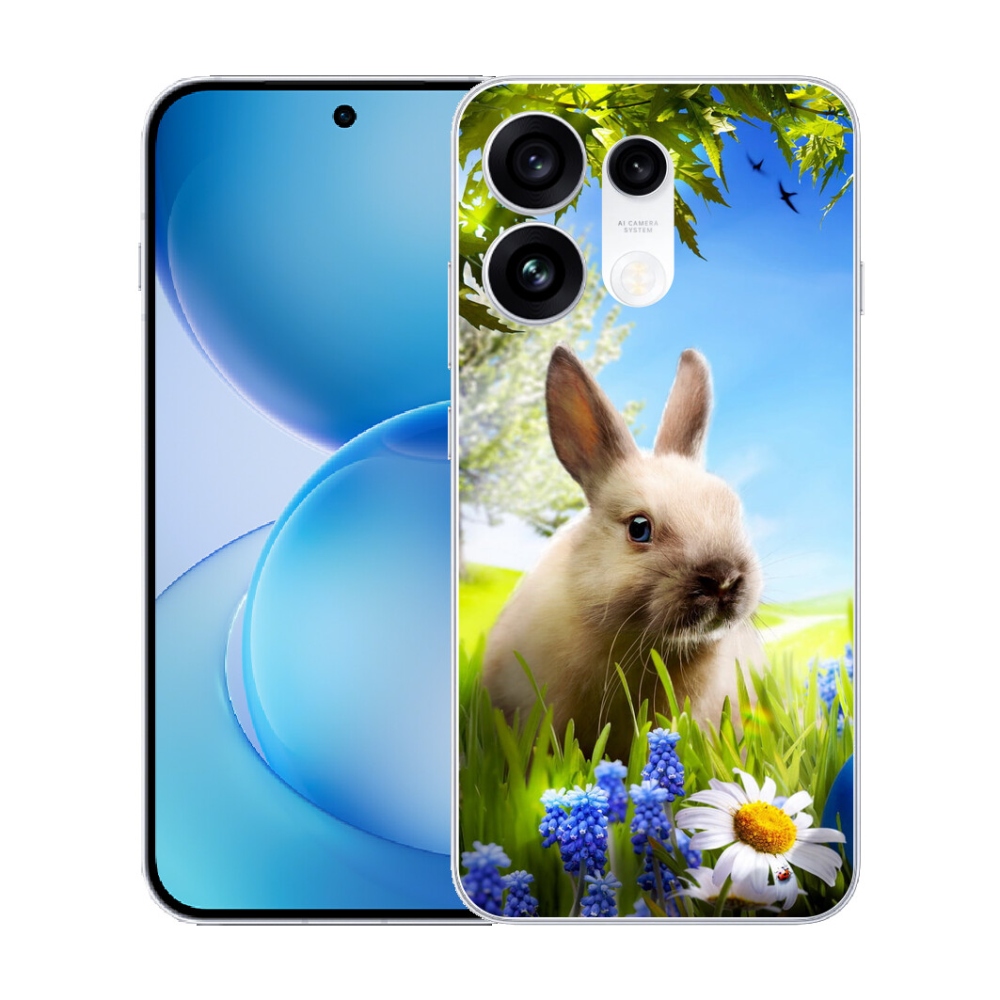 Gélový kryt mmCase na Oppo Reno 16 Pro 5G - zajačik