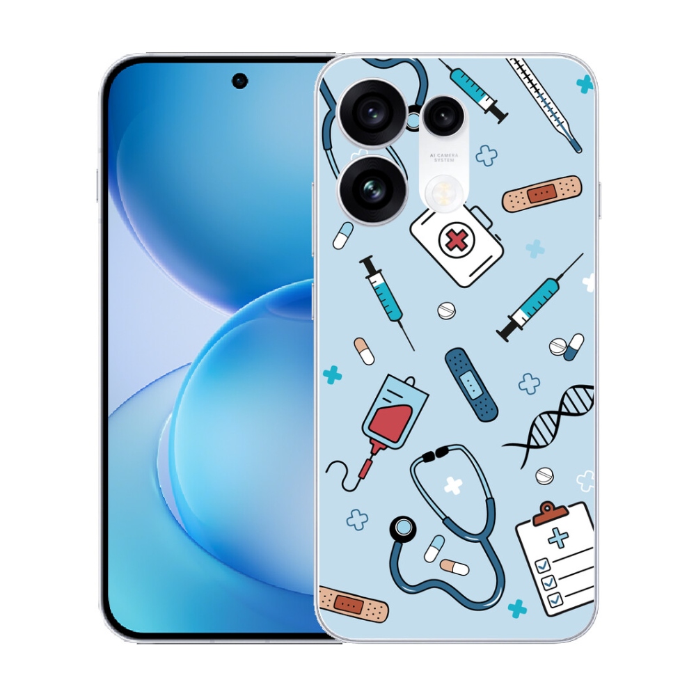 Gélový kryt mmCase na Oppo Reno 16 Pro 5G - zdravotníctvo 1