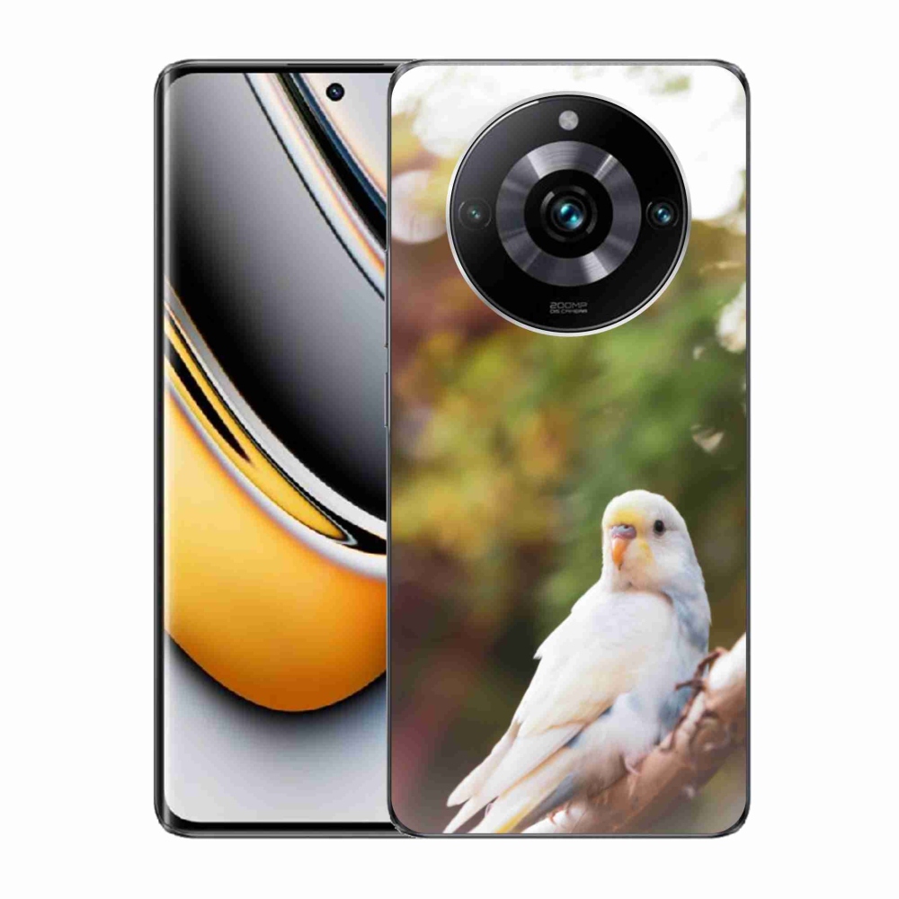 Gélový kryt mmCase na Realme 11 Pro 5G/11 Pro+ 5G - andulka biela