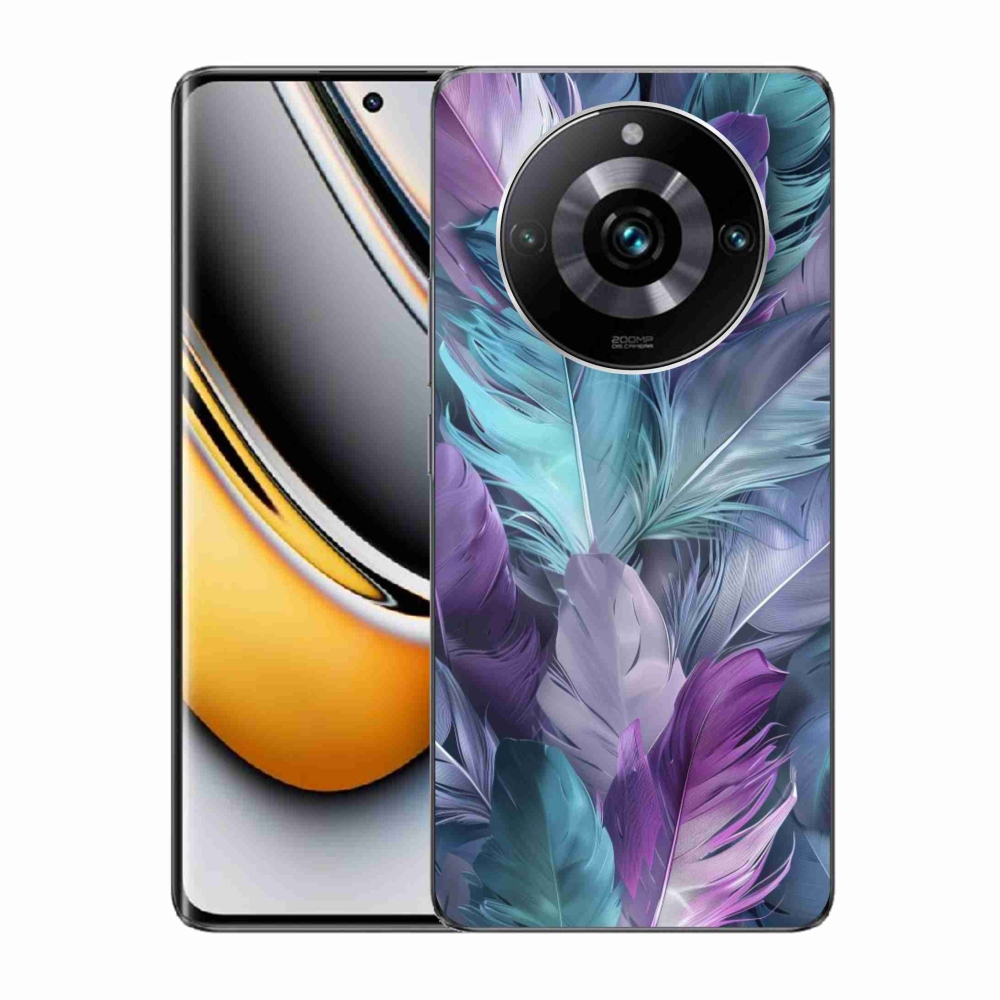Gélový kryt mmCase na Realme 11 Pro 5G/11 Pro+ 5G - farebné perie 2