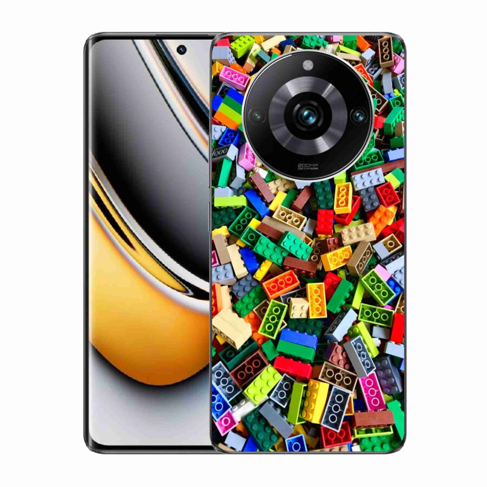 Gélový kryt mmCase na Realme 11 Pro 5G/11 Pro+ 5G - farebné stavebné kocky