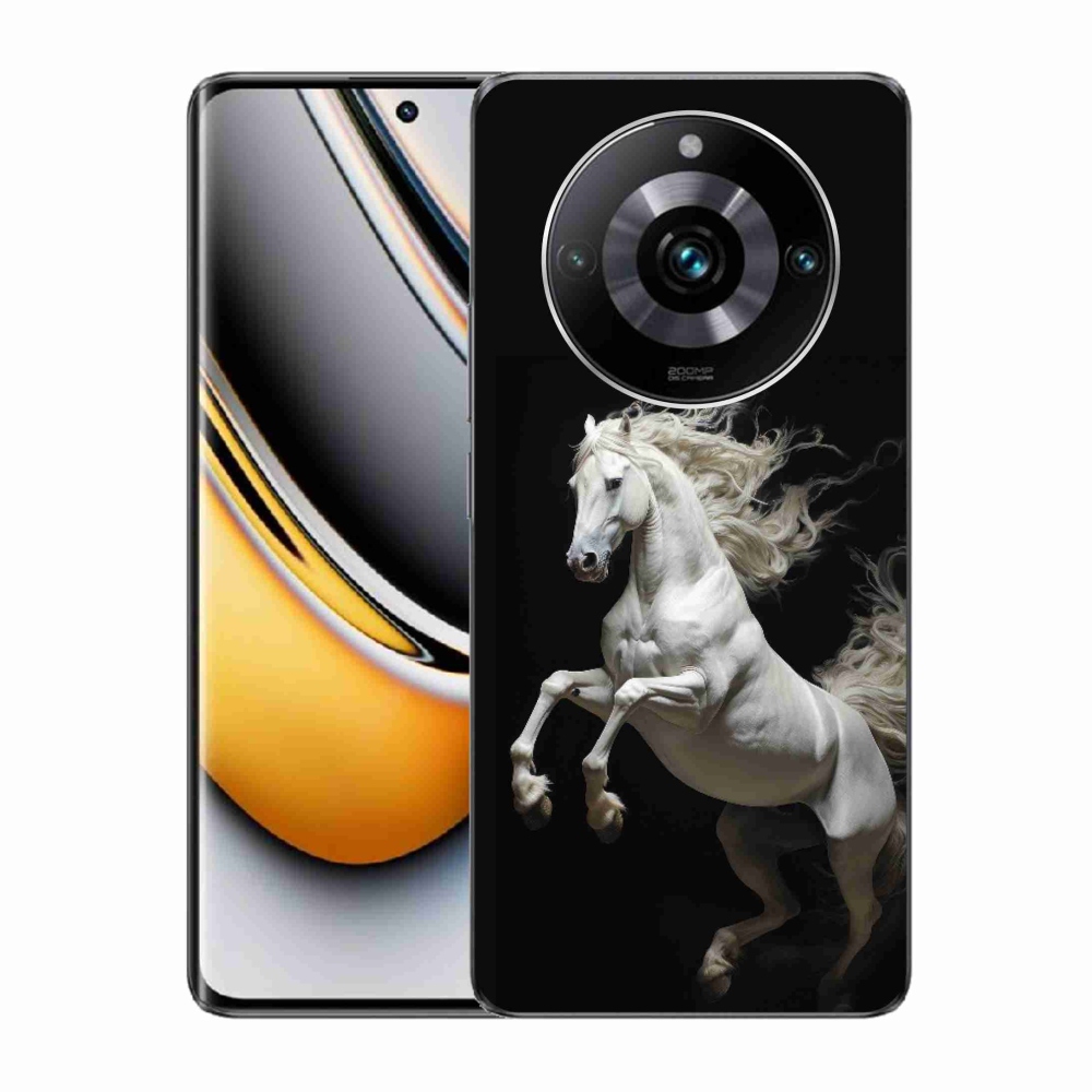 Gélový kryt mmCase na Realme 11 Pro 5G/11 Pro+ 5G - biely kôň 4