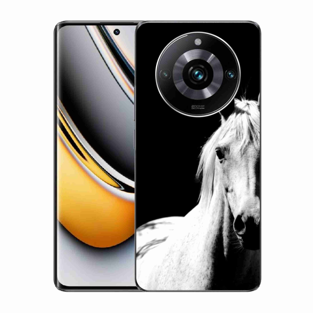 Gélový kryt mmCase na Realme 11 Pro 5G/11 Pro+ 5G - biely kôň 5