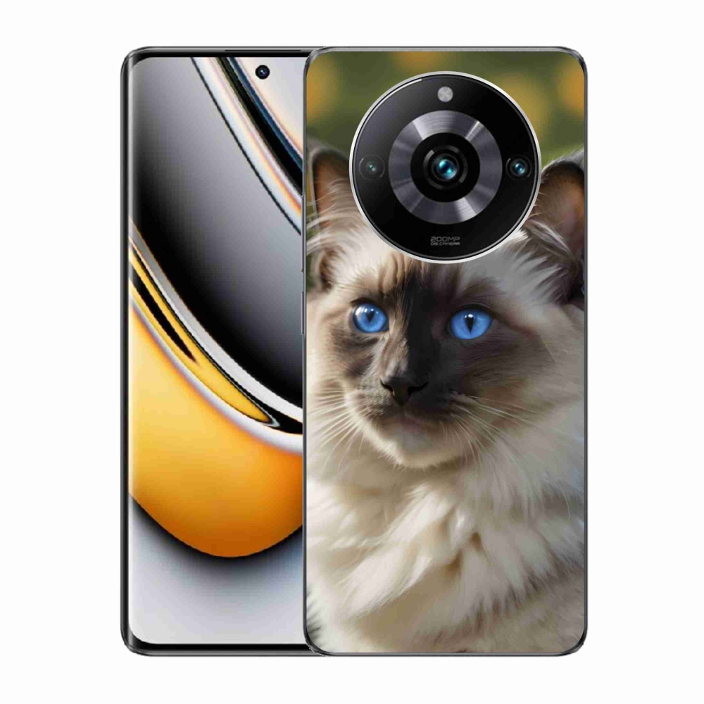 Gélový kryt mmCase na Realme 11 Pro 5G/11 Pro+ 5G - biely ragdoll