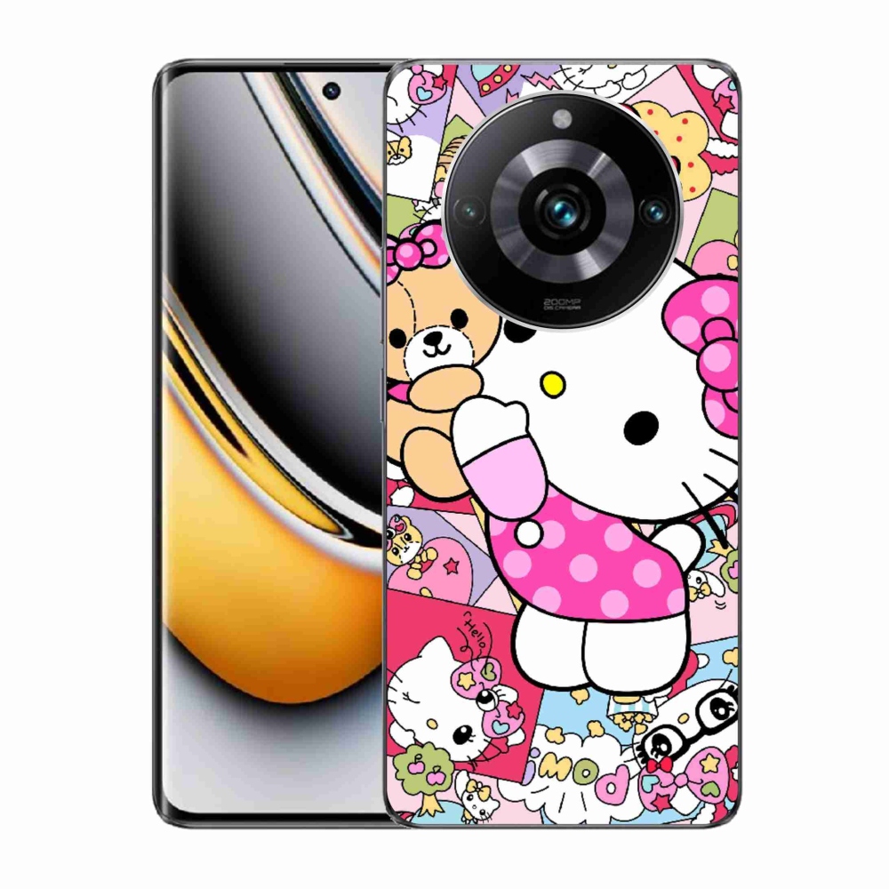 Gélový kryt mmCase na Realme 11 Pro 5G/11 Pro+ 5G - cute kitty