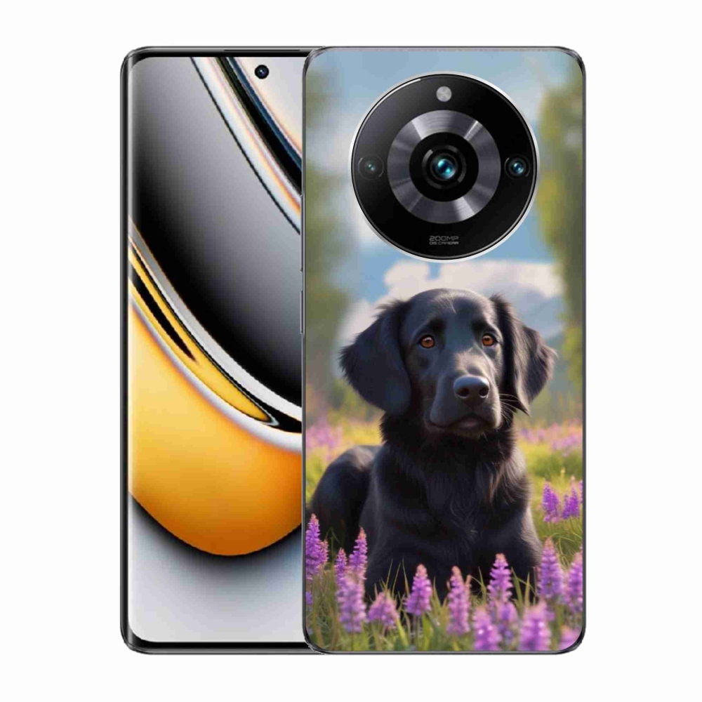 Gélový kryt mmCase na Realme 11 Pro 5G/11 Pro+ 5G - elegantný čierny retriever