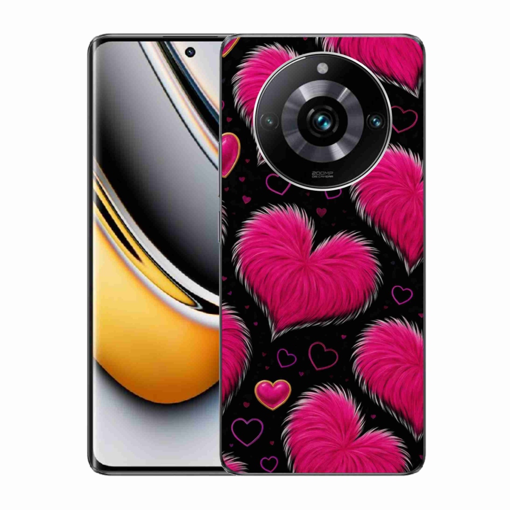 Gélový kryt mmCase na Realme 11 Pro 5G/11 Pro+ 5G - hebké srdce