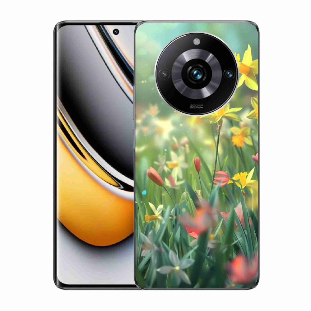 Gélový kryt mmCase na Realme 11 Pro 5G/11 Pro+ 5G - jarné kvety