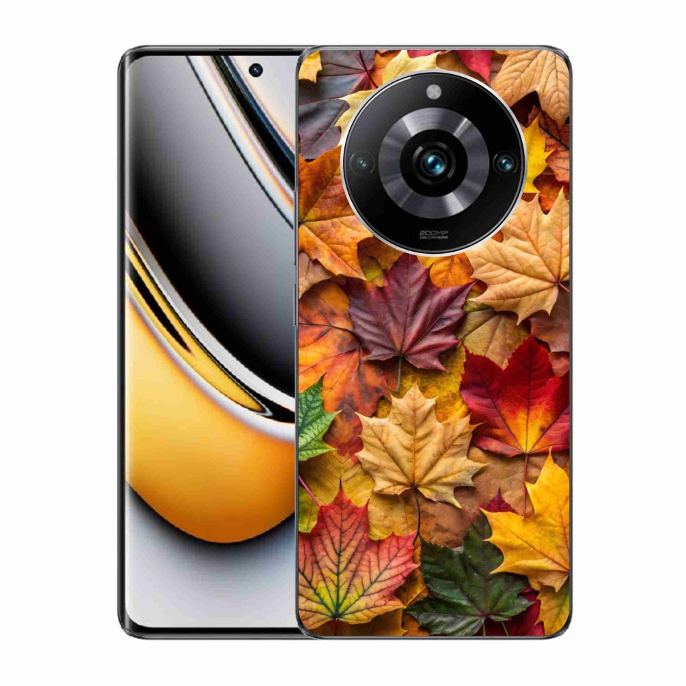 Gélový kryt mmCase na Realme 11 Pro 5G/11 Pro+ 5G - javorové listy 2