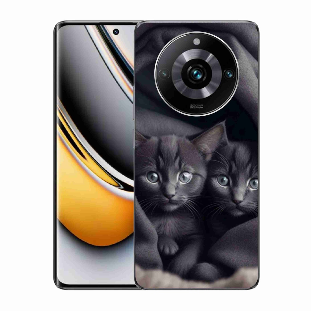 Gélový kryt mmCase na Realme 11 Pro 5G/11 Pro+ 5G - mačacie duo