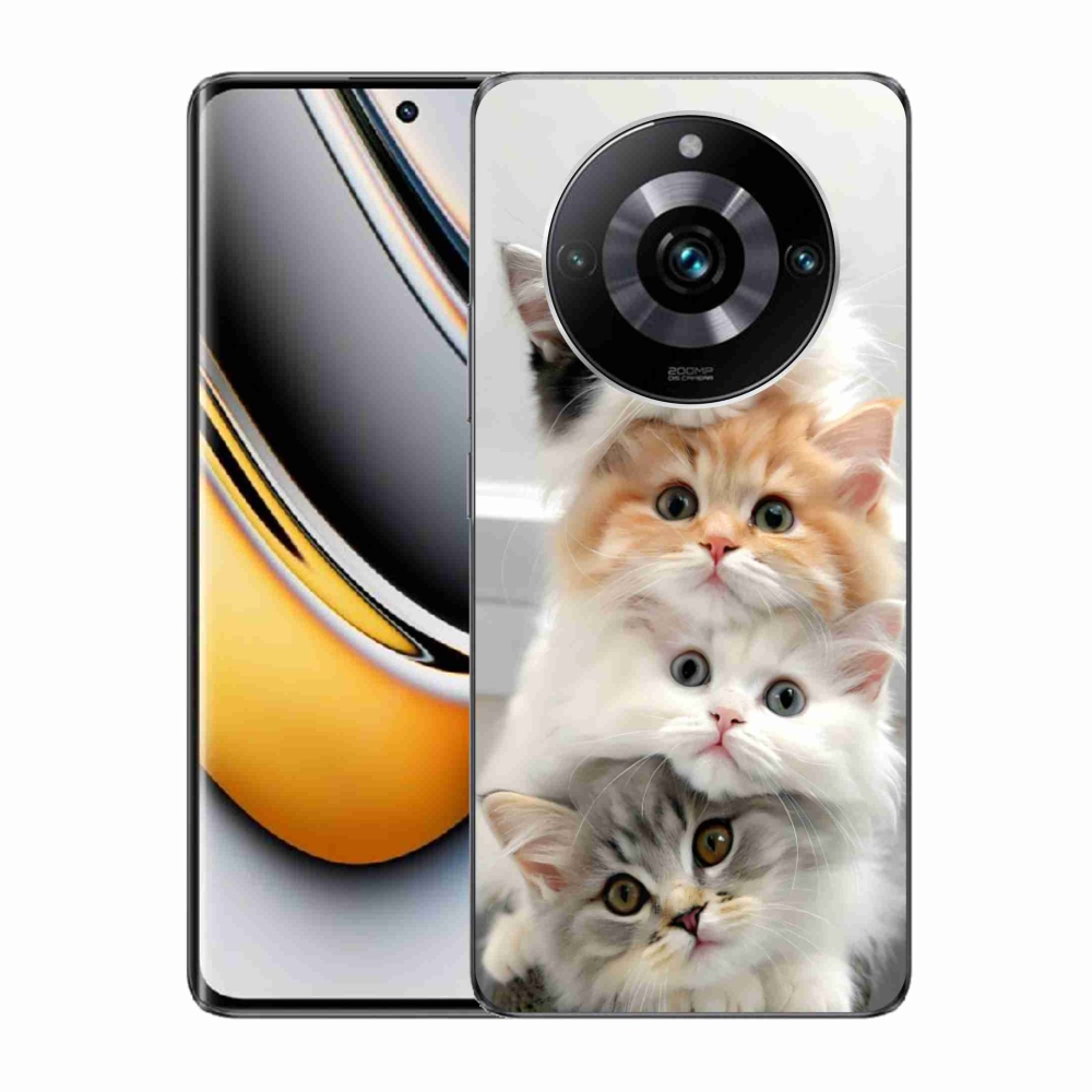 Gélový kryt mmCase na Realme 11 Pro 5G/11 Pro+ 5G - mačacia partia