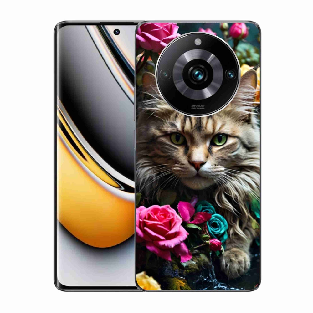 Gélový kryt mmCase na Realme 11 Pro 5G/11 Pro+ 5G - mačacie pohľad 2
