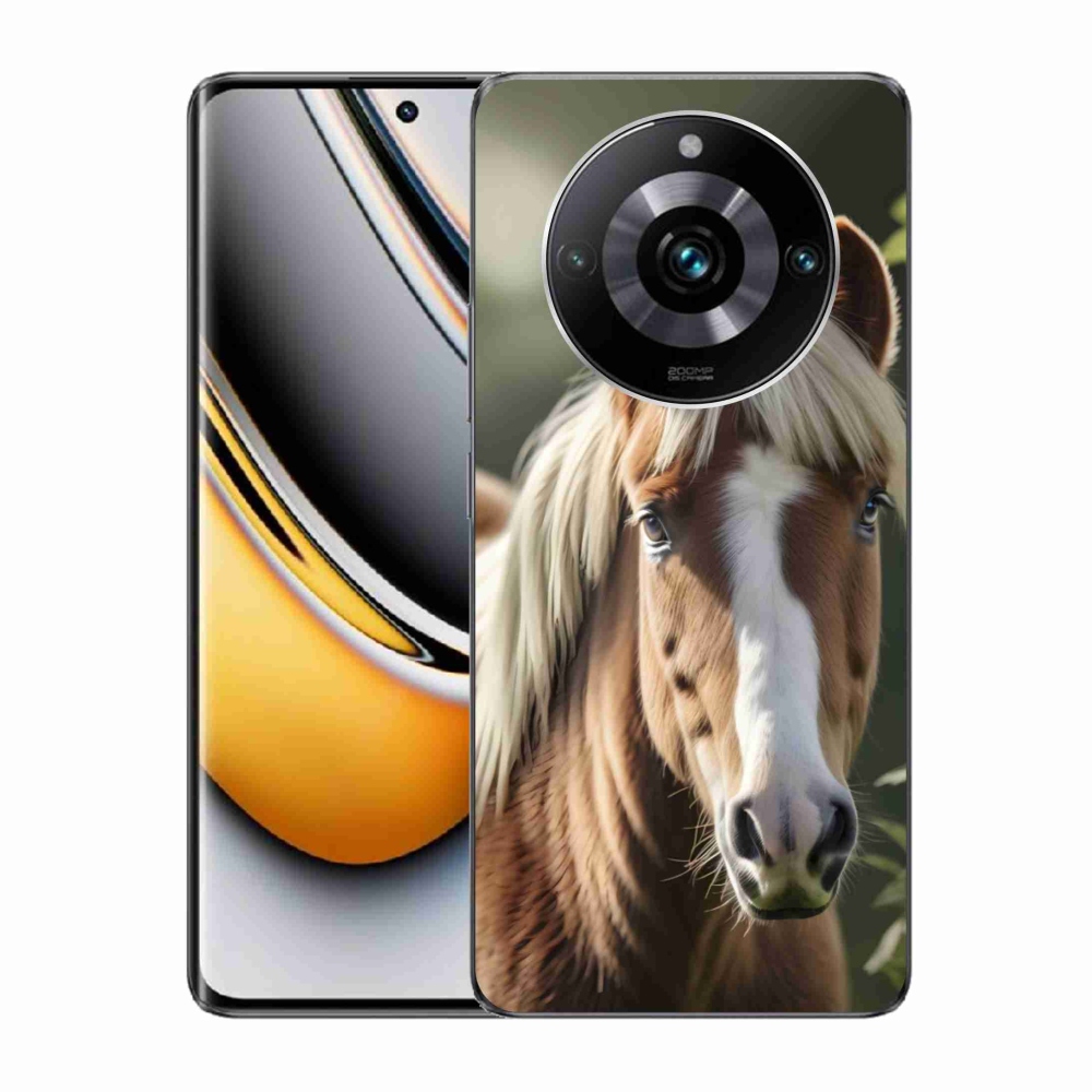 Gélový kryt mmCase na Realme 11 Pro 5G/11 Pro+ 5G - kôň so svetlou hrivou