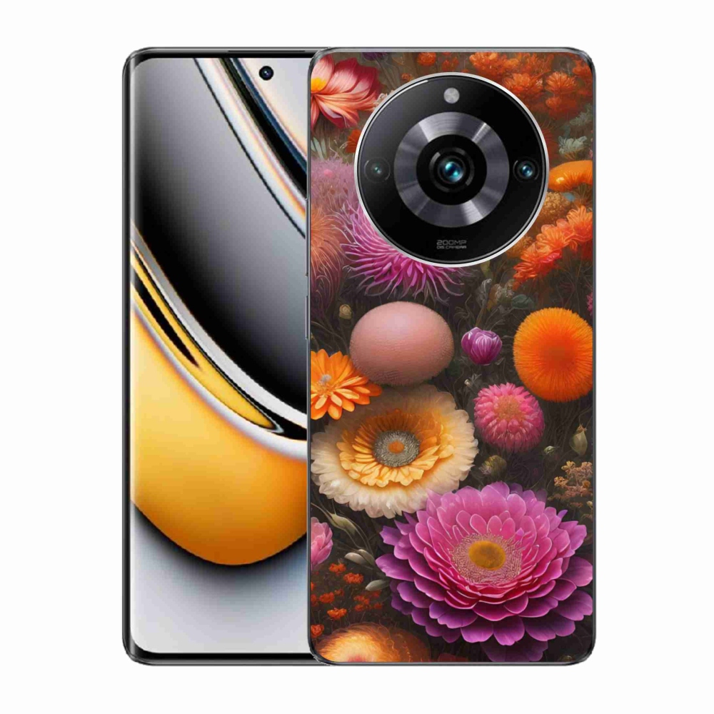 Gélový kryt mmCase na Realme 11 Pro 5G/11 Pro+ 5G - kvetinová kompozícia