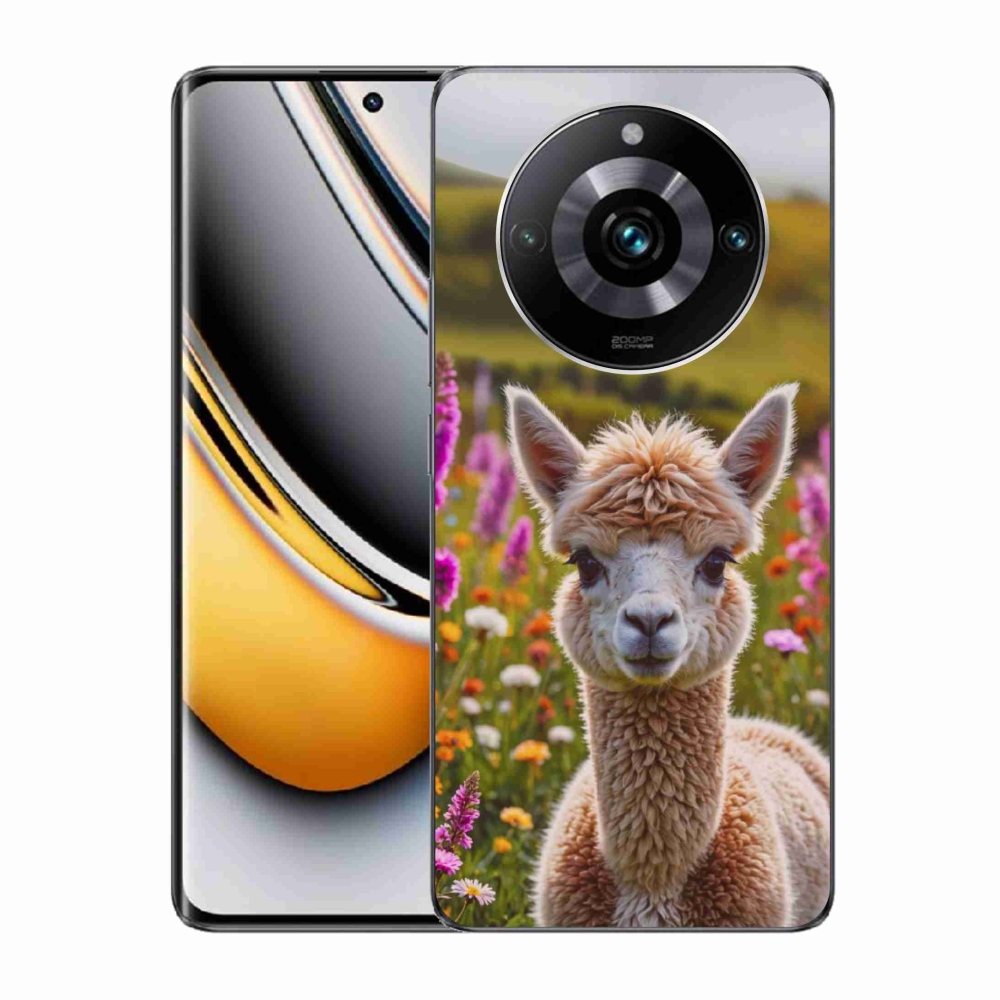 Gélový kryt mmCase na Realme 11 Pro 5G/11 Pro+ 5G - lama na lúke