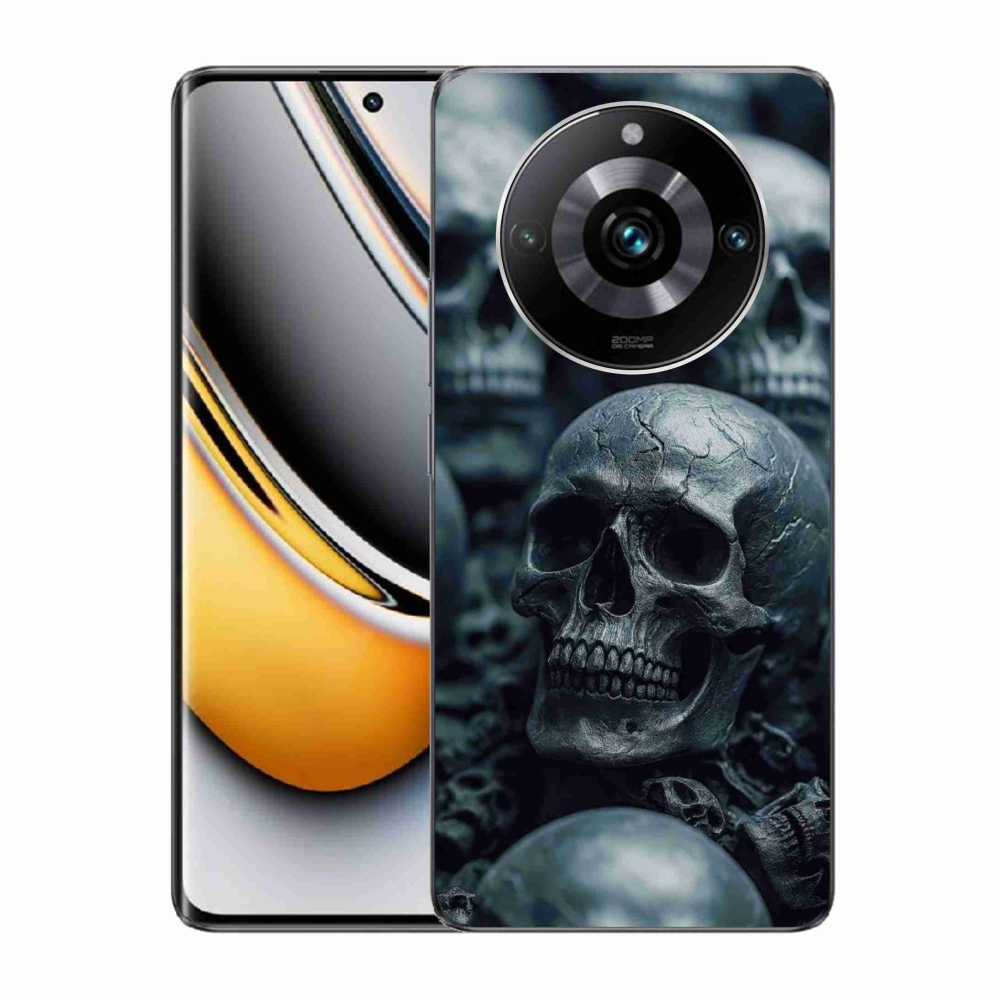 Gélový kryt mmCase na Realme 11 Pro 5G/11 Pro+ 5G - lebka 2