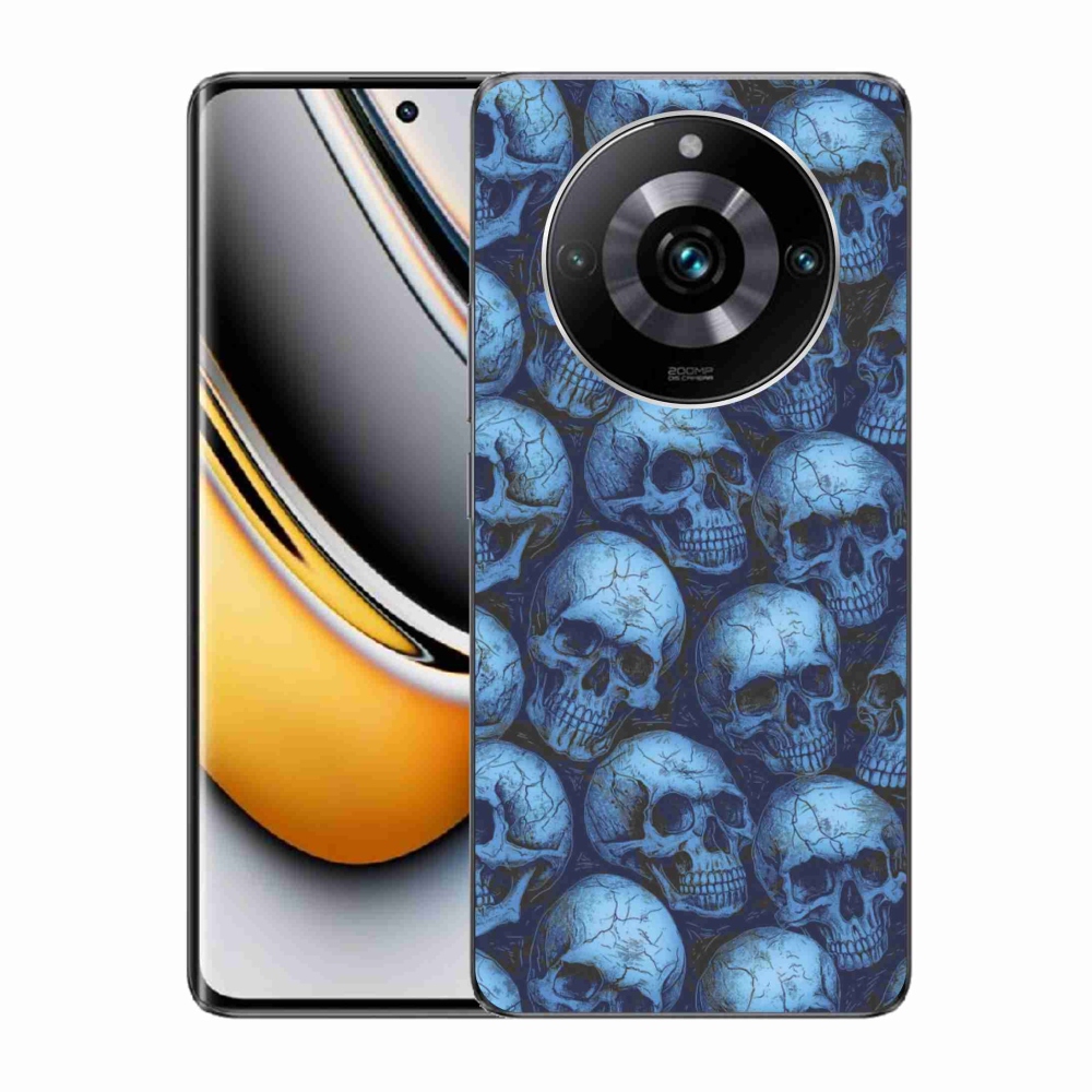 Gélový kryt mmCase na Realme 11 Pro 5G/11 Pro+ 5G - lebky