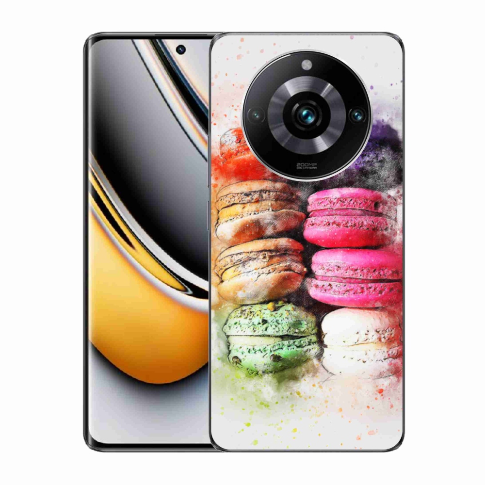 Gélový kryt mmCase na Realme 11 Pro 5G/11 Pro+ 5G - makrónky
