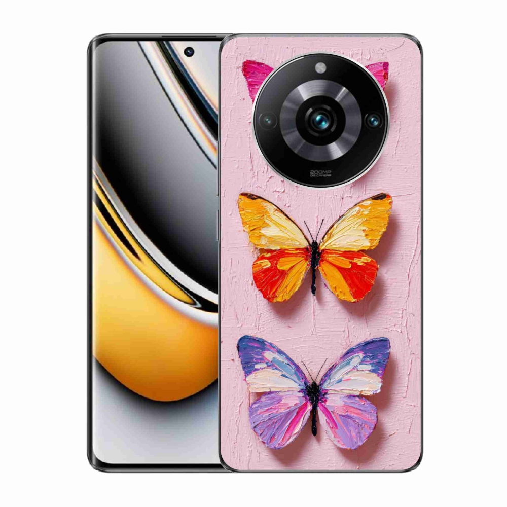 Gélový kryt mmCase na Realme 11 Pro 5G/11 Pro+ 5G - motýlia trojica