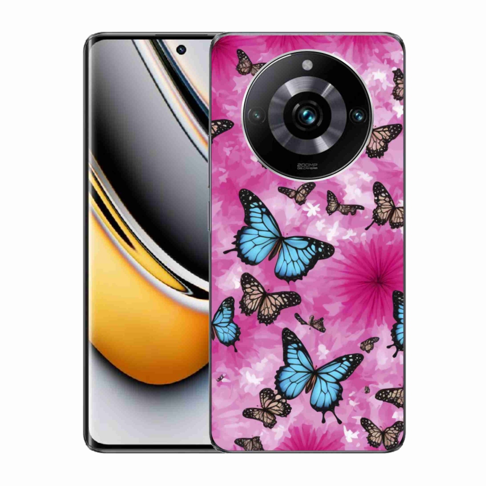 Gélový kryt mmCase na Realme 11 Pro 5G/11 Pro+ 5G - motýlia záhrada