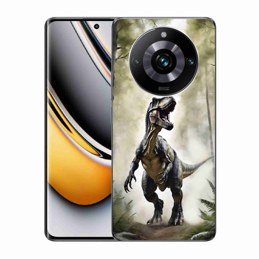 Gélový kryt mmCase na Realme 11 Pro 5G/11 Pro+ 5G - naštvaný T-Rex