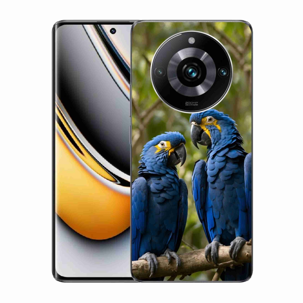Gélový kryt mmCase na Realme 11 Pro 5G/11 Pro+ 5G - papagájové duo