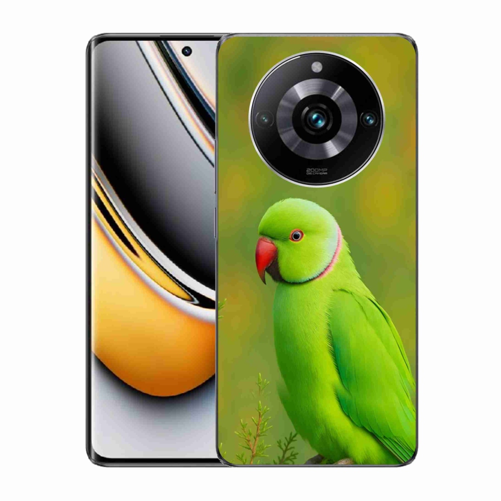 Gélový kryt mmCase na Realme 11 Pro 5G/11 Pro+ 5G - papagáj alexander 2