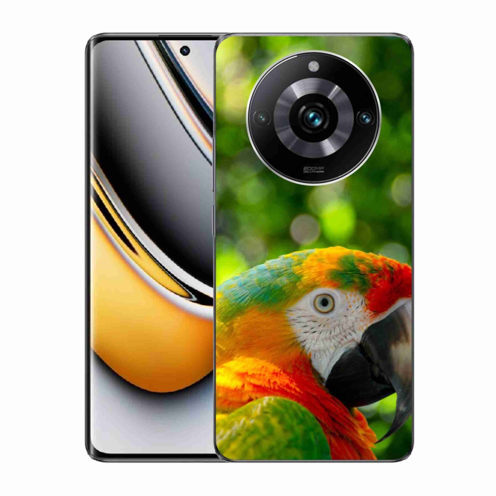 Gélový kryt mmCase na Realme 11 Pro 5G/11 Pro+ 5G - papagáj ara 3