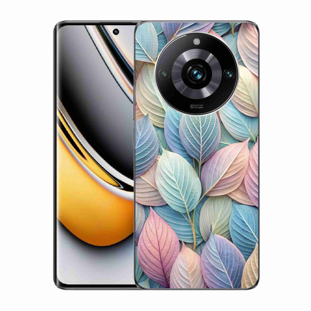 Gélový kryt mmCase na Realme 11 Pro 5G/11 Pro+ 5G - pastelové listy