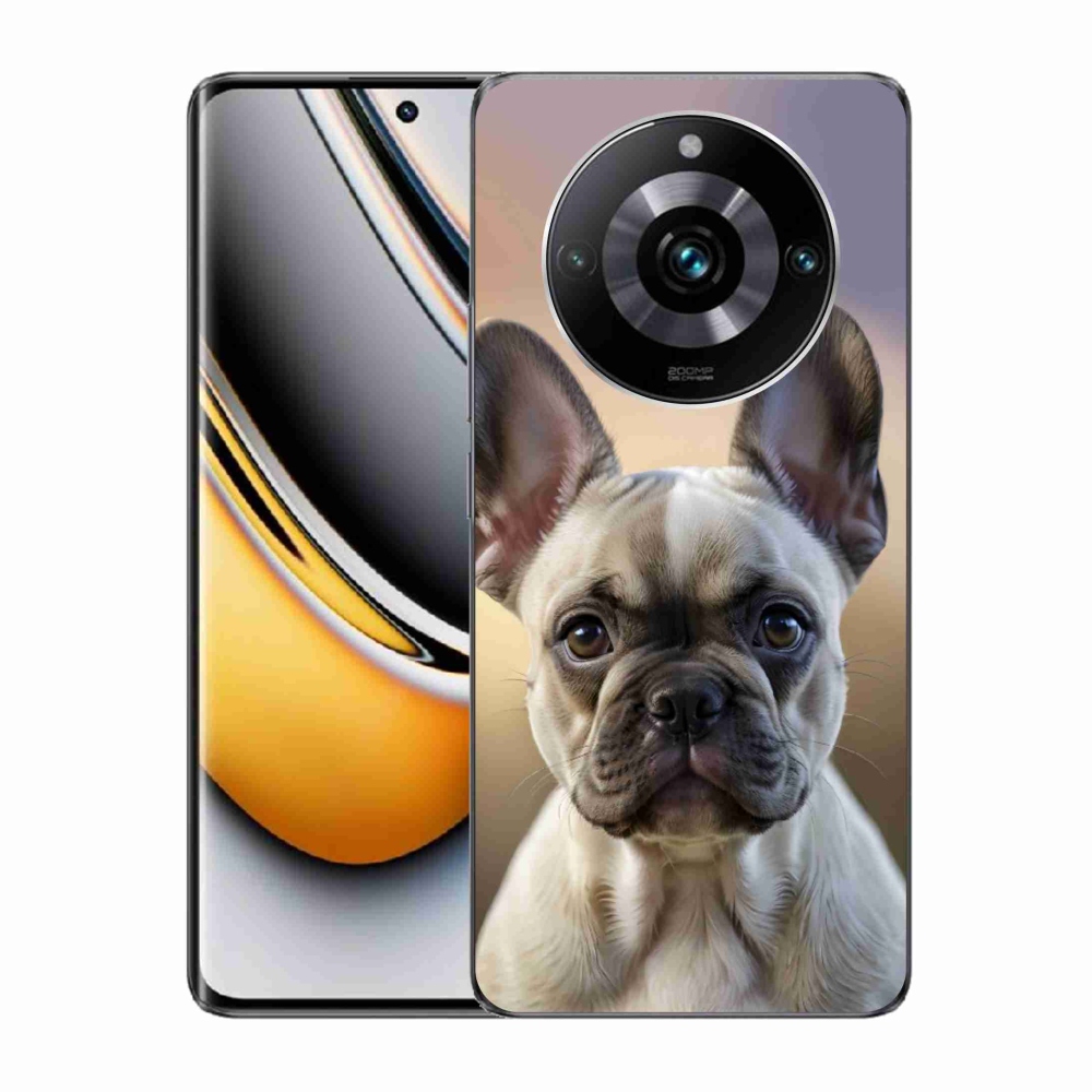 Gélový kryt mmCase na Realme 11 Pro 5G/11 Pro+ 5G - roztomilý francúzsky buldoček