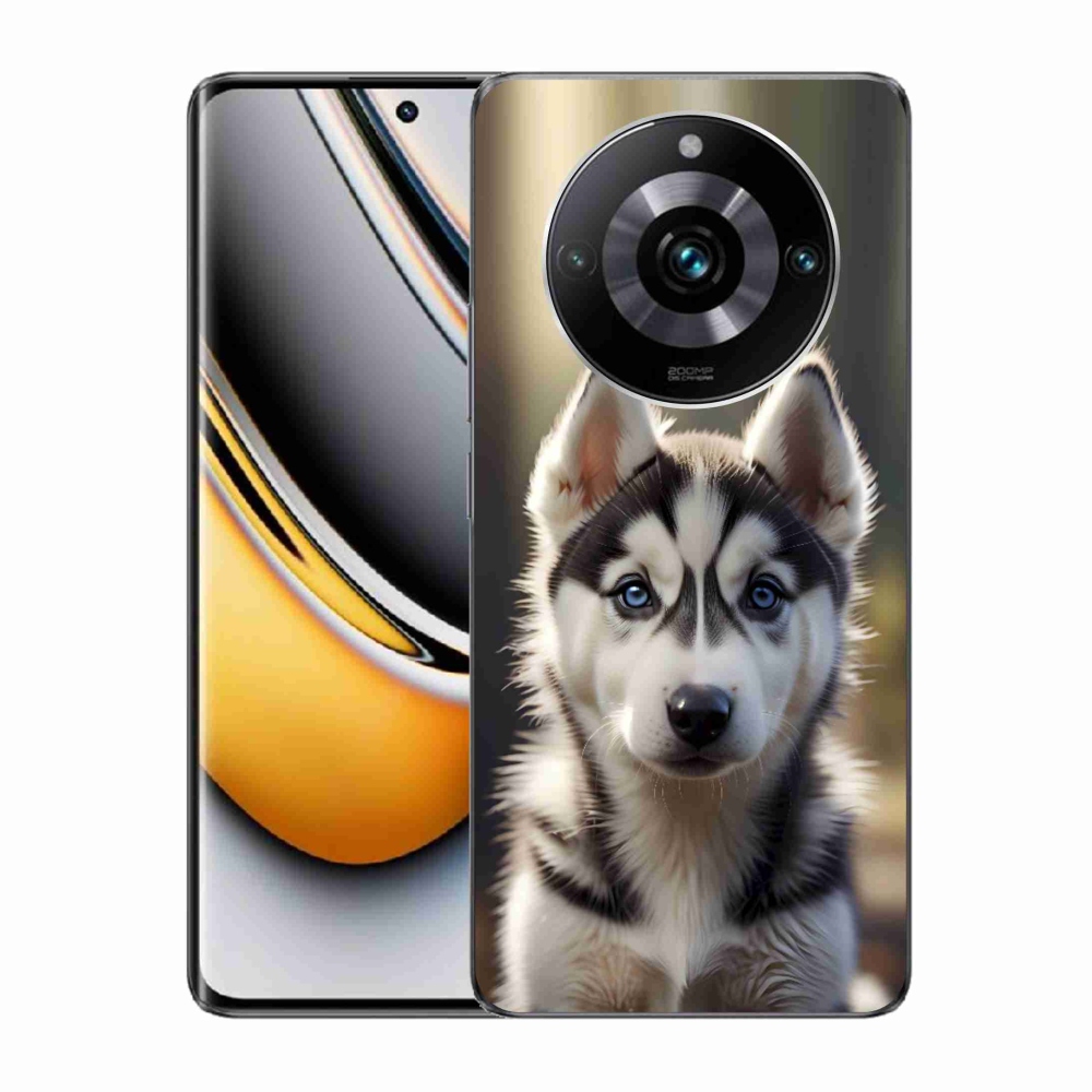 Gélový kryt mmCase na Realme 11 Pro 5G/11 Pro+ 5G - roztomilý sibírsky husky