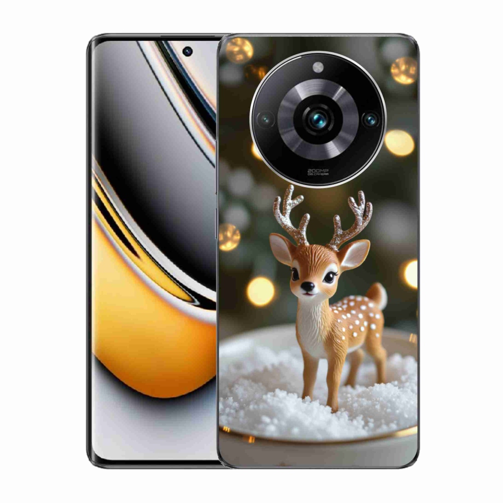 Gélový kryt mmCase na Realme 11 Pro 5G/11 Pro+ 5G - roztomilý vianočný jeleň