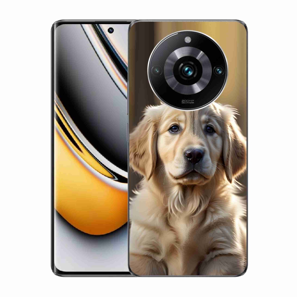 Gélový kryt mmCase na Realme 11 Pro 5G/11 Pro+ 5G - roztomilý zlatý retriever