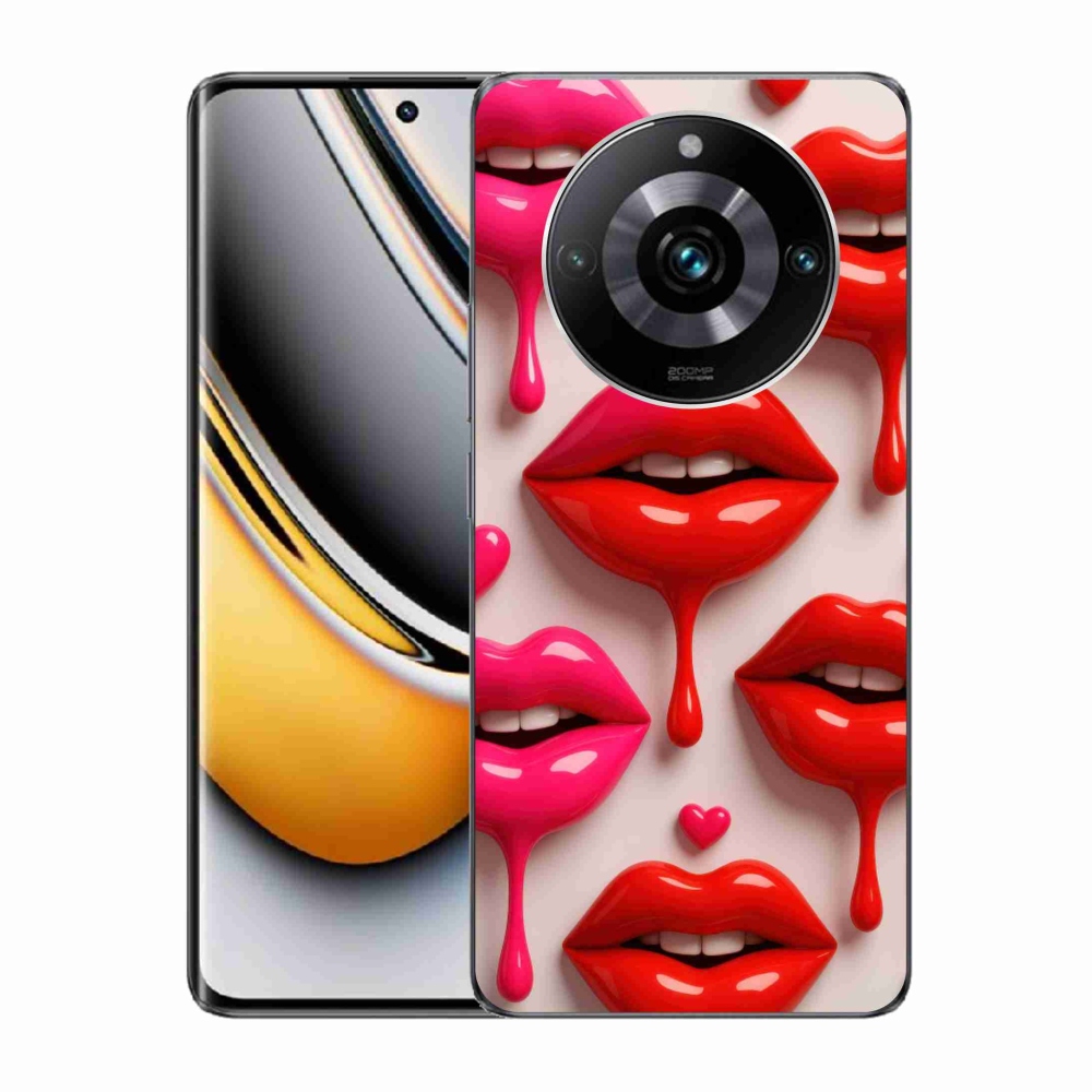 Gélový kryt mmCase na Realme 11 Pro 5G/11 Pro+ 5G - pery 2