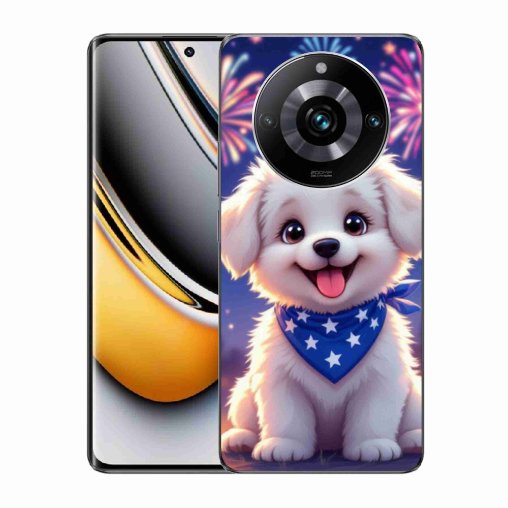 Gélový kryt mmCase na Realme 11 Pro 5G/11 Pro+ 5G - slávnostné šteňa