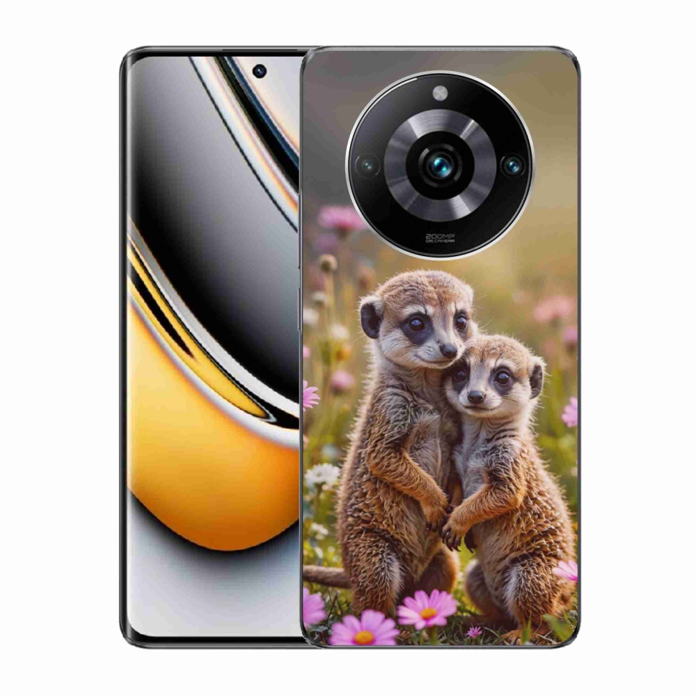 Gélový kryt mmCase na Realme 11 Pro 5G/11 Pro+ 5G - surikatí duo