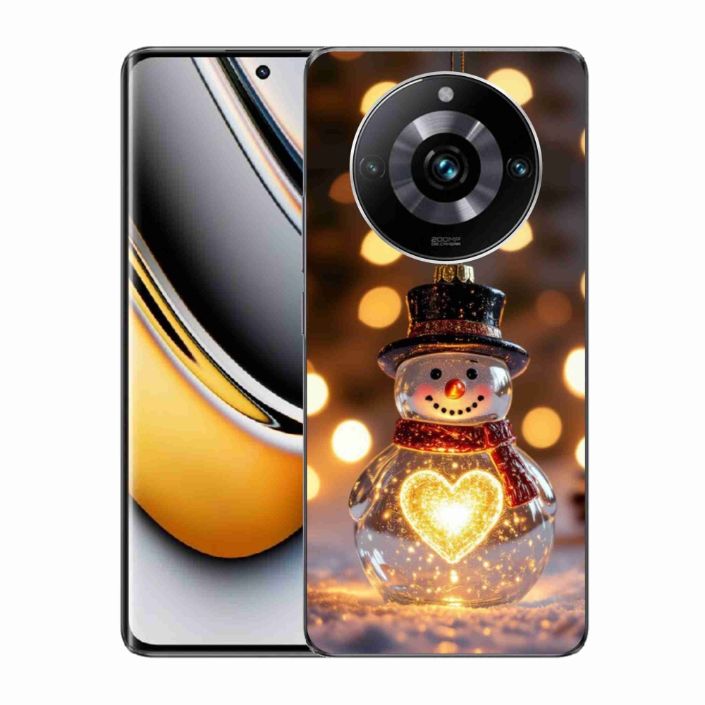 Gélový kryt mmCase na Realme 11 Pro 5G/11 Pro+ 5G - svietiaci vianočný snehuliak