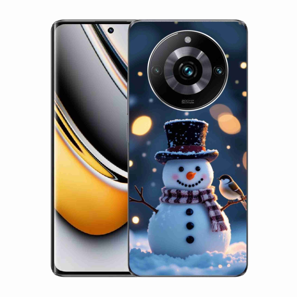 Gélový kryt mmCase na Realme 11 Pro 5G/11 Pro+ 5G - vianočný snehuliak