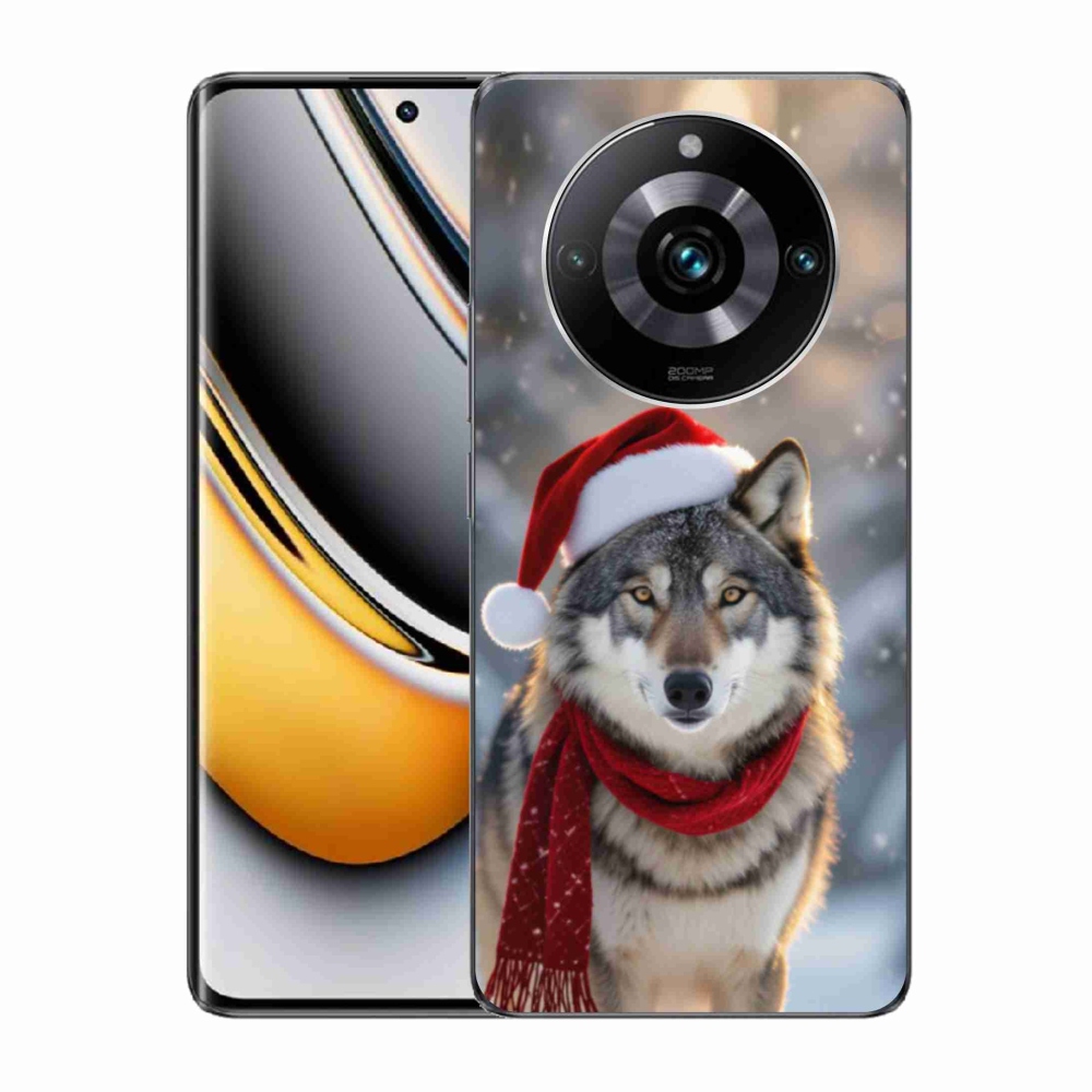 Gélový kryt mmCase na Realme 11 Pro 5G/11 Pro+ 5G - vianočný vlk