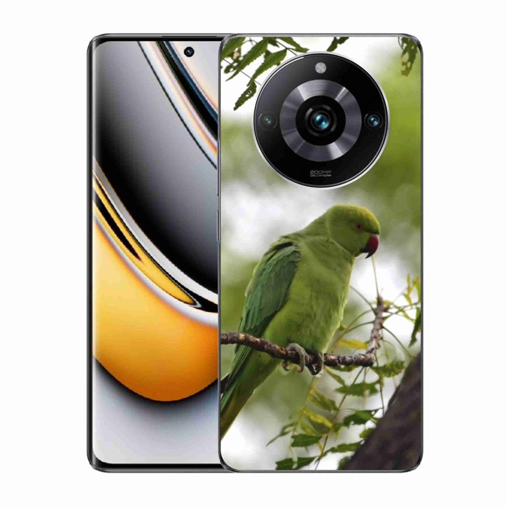 Gélový kryt mmCase na Realme 11 Pro 5G/11 Pro+ 5G - zelený papagáj