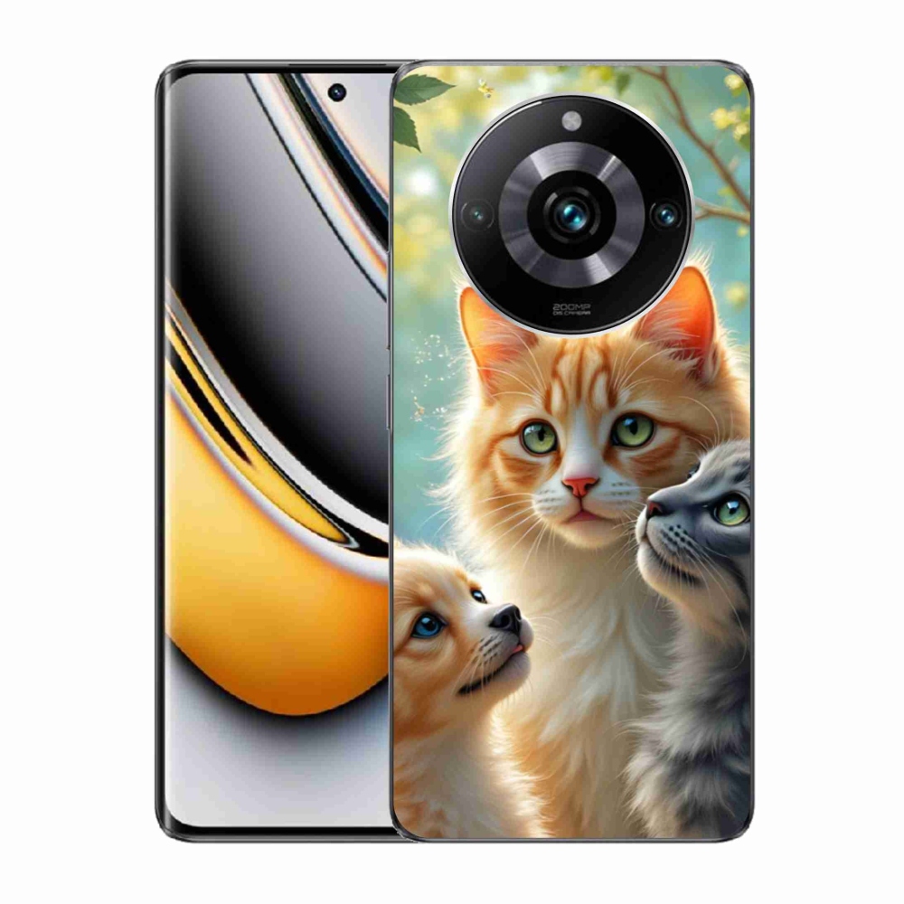 Gélový kryt mmCase na Realme 11 Pro 5G/11 Pro+ 5G - zvieracie priateľstvo 2