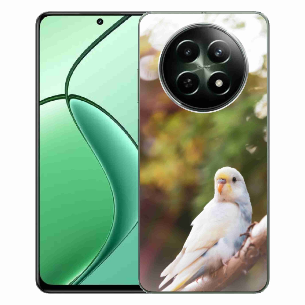 Gélový kryt mmCase na Realme 12 5G/12x 5G - andulka biela