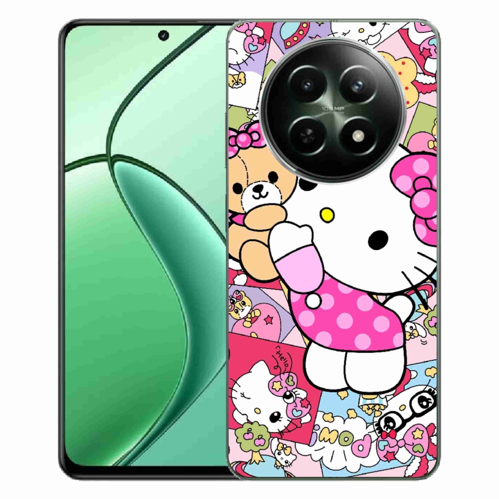 Gélový kryt mmCase na Realme 12 5G/12x 5G - cute kitty