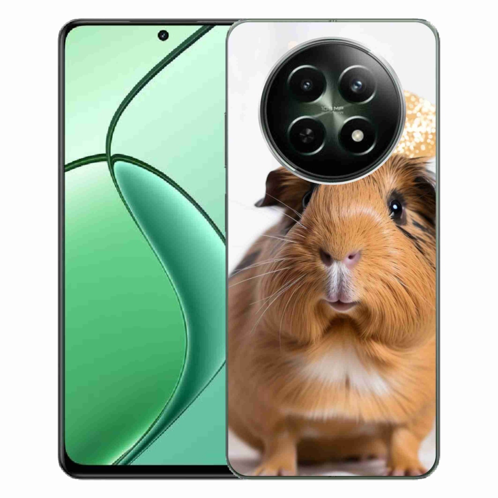 Gélový kryt mmCase na Realme 12 5G/12x 5G - hnedé morča