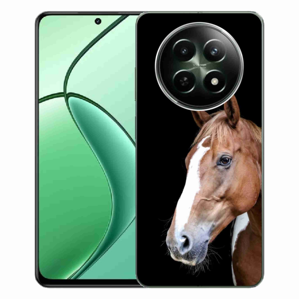 Gélový kryt mmCase na Realme 12 5G/12x 5G - hnedý kôň 3