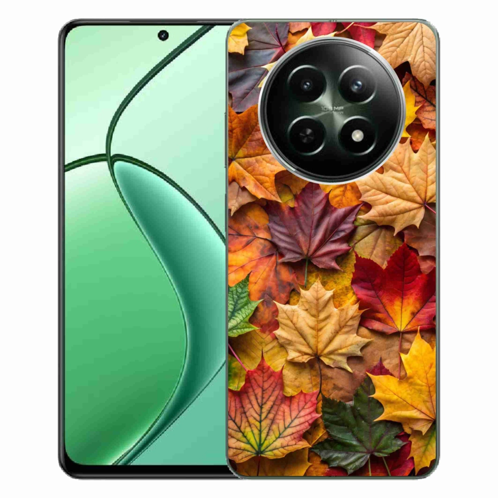 Gélový kryt mmCase na Realme 12 5G/12x 5G - javorové listy 2