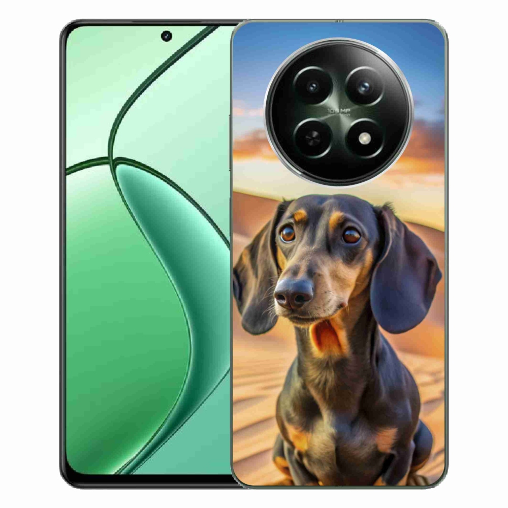Gélový kryt mmCase na Realme 12 5G/12x 5G - jazvečík 3