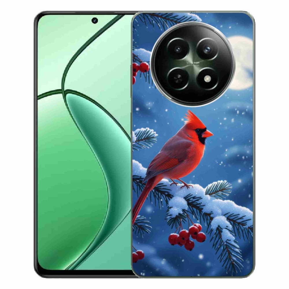 Gélový kryt mmCase na Realme 12 5G/12x 5G - kardinál červený